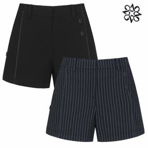 [세인트앤드류스]여성 미니멀 핀턱 숏팬츠 821C3PS357