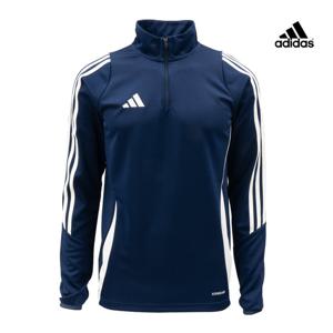 아디다스 티로 24 슬림핏 반집업 긴팔 저지 IS1044