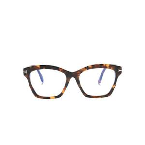 톰포드 톨토이즈셸 스퀘어 프레임 안경 FT5965B53052