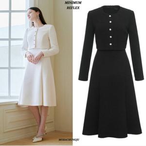 [미니멈]MD 투피스스타일 크롭 자켓 원피스 MD MYAAWO1020_CJ