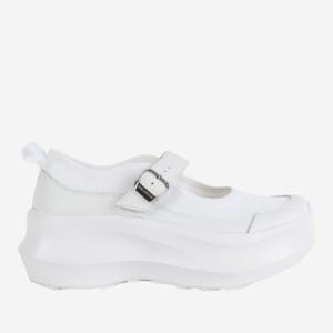 꼼데가르송 메리 제인 플랫폼 솔 스니커즈 GOK104 WHITE