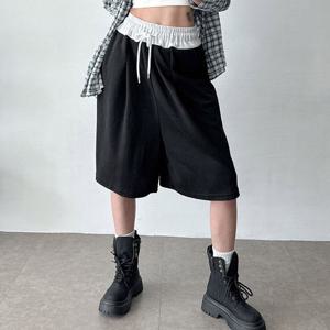 나야홍 / 아이우먼 힙스타밴딩버뮤다팬츠 NOU983M507 빅사이즈