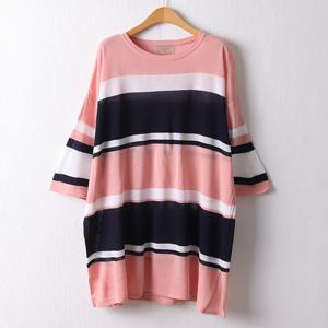 나야홍 / 아이우먼 허브단가라박시니트 RMD366M507 빅사이즈