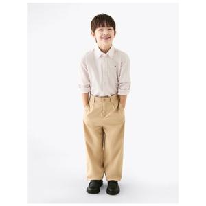 [타미힐피거칠드런2] 플리츠 치노 팬츠 T42F6PPS030BT1 8세 16세