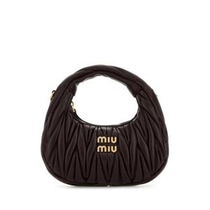 미우미우 숄더백 5BP078AN88F0NBL BROWN DOM