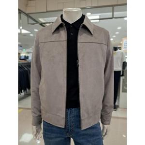 바쏘옴므 세이브존05 라이트그레이비건레더카라블루종점퍼 WSY3GU35ALG