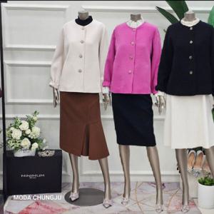 [미니멈]MD 라운드넥 울 캐시 하프 코트 자켓  MD MXDAHH9040 M_