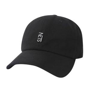 [엔비에이]공용 BKN 마이크로 세로 메탈 오버핏 소프트캡 N255AP243P