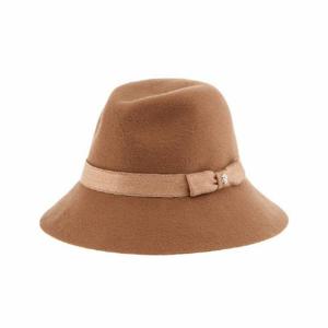 [헬렌카민스키] 여성 오르펠라 카멜 리본 버킷햇 라피아 모자(R1)(51465 CAMEL)