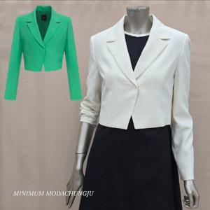 [미니멈]MD 카라넥 페미닌 심플 자켓 MD MYAAWJ2380 Z_CJ