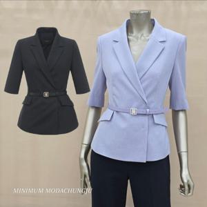 [미니멈]MD 카라넥 페플럼 자켓  MD MYBAWJ5130 M_CJ