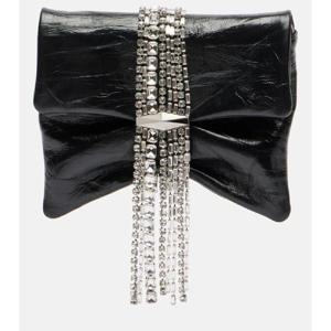 지미추 Zandra 임벨리시드 레더 숄더 백 P01054836