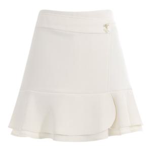 [샵앤]여성 국산 프릴 베이직 치마바지 NS-WSK-1355-아이보리