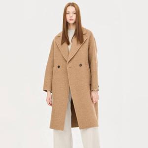 [시슬리]엘사 스티치 더블 롱 코트 SACT35461