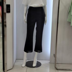 [꼼빠니아]25SS 뒷밴딩 밑단 쉬폰 정장바지 CAFU5 WPL230 450