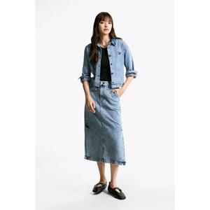 타미진 여성 하이 맥시 데님 스커트 (T32F6NFS11TWL1)