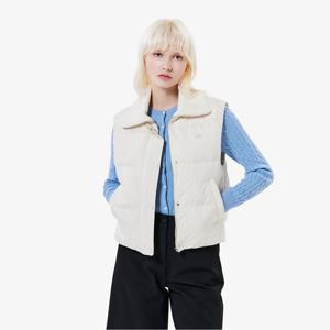 라코스테 공식 여성 스웨터 카라 다운베스트 BF421E-55N XFJ