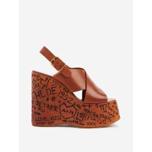 끌로에   웨지힐 SS25 CHC24A02YLUCHC24A02YLU 5471912 Brown