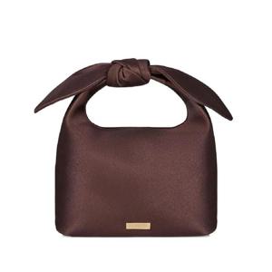 25 FW 아쿠아주라 보우 디테일 새틴 미니 백 DENHOBH0SAT TP441945690