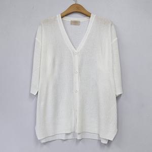 나야홍 / 아이우먼 써머브이단추반팔가디건 RMS217M507 빅사이