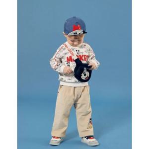 [디즈니베이비]미키마우스퍼피카툰맨투맨(CREAM)_79S521003