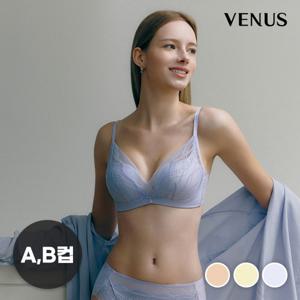 비너스 페미닌 노와이어 레이스 브라 A,B컵(VBRW633)[VBRW633A_B]