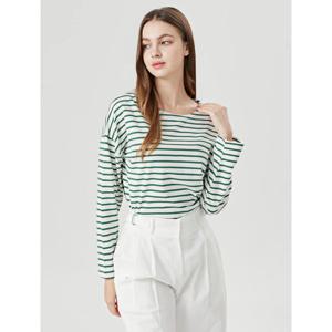 [르샵]데일리 스트라이프 라운드 여성 티셔츠 (DP3LW009A)