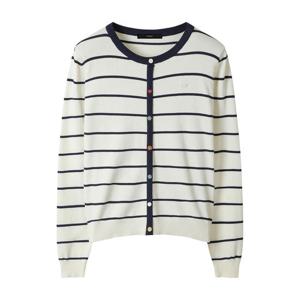 [르샵]레인보우 버튼 스트라이프 니트 (DP3KT004A)