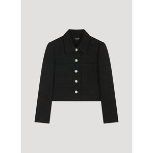 [시스티나]칼라 트위드 크롭 자켓 AWWJKO11110