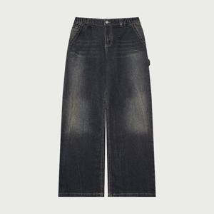 [행텐 틴즈]행텐틴즈 오픈 카펜터 와이드 데님팬츠_277(14530-055-603-10)