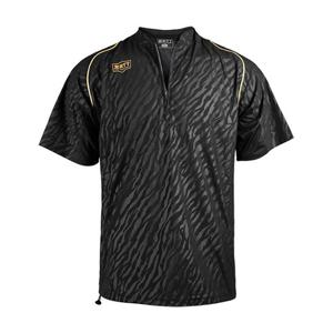 ZETT BOVK-313 반팔 바람막이 블랙 4XL 축구