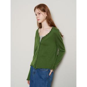 [르샵]데일리 프릴 디테일 긴팔 가디건 (DP3CK015A)