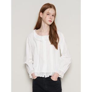 [르샵]러블리 카라 프릴 리본 긴팔 블라우스 (DP3BA055A)