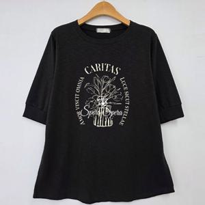 나야홍 / 아이우먼 스페로레터링오버티셔츠 RIU447M508 빅사이