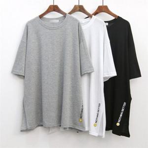 빅사이즈여성쇼핑몰 데일리 NO 오버핏스마일반팔티 의류 G929L305