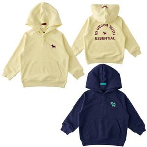 [블루독8-키즈] 택1 옐로우 에센셜후드맨투맨티셔츠 긴팔티 간절기 두돌선물 초등학생 25A7533501