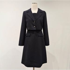 [비지트인뉴욕]자켓 레이어드 정장 원피스VB9OP10