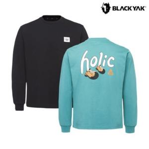 남여공용 클라이밍 홀릭 라운드 긴팔티 아웃도어 긴팔티 1BYRTFU902 GD