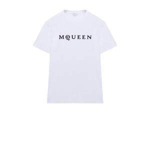알렉산더 맥퀸 반팔 티셔츠 828420 QTADD0909 White