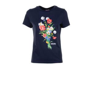 겐조 반팔 티셔츠 FF62TS2574SO 77 MIDBLUE