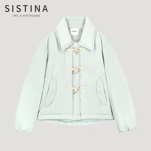 [SISTINA] 인기 오버핏 토글 버튼 덕다운 점퍼_ASDJPO41100_MI