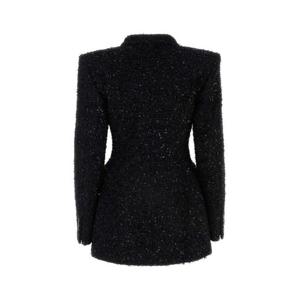 발렌시아가 수트 자켓 768891TPQ36 1000 Black