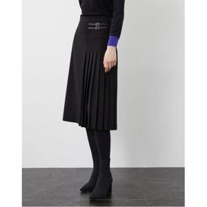 [올리비아로렌]언발란스 플리츠 스커트__VOCDK3W9351