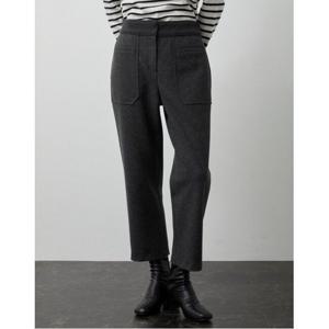 [올리비아로렌]니트 울 배기 팬츠_VVCDL4W9452