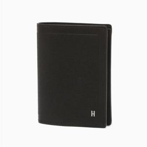 [헤지스ACC] [H-아이덴티티] 가죽 미니 중지갑 HJWA5F051BK