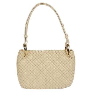 BOTTEGA VENETA 보테가 베네타 클릭커 스몰 베이지 숄더백 1443333