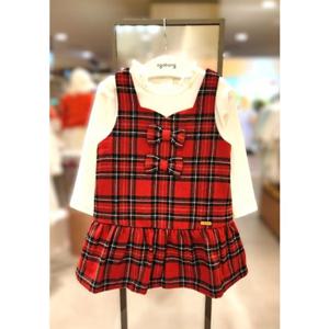 [아가방] 샬롯체크 원피스세트 (01S734053)