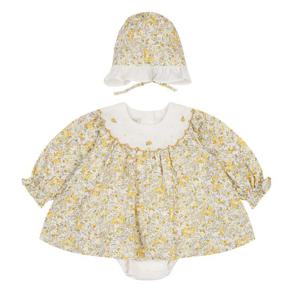 [에뜨와]루엔플라워바디수트SET 07S727984/임신,출산,백일,돌,축하선물,조카선물