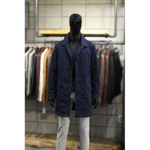 [빠니깔레]MARIO맥코트스타일 링클네이비 집업트렌치 m-ibby51na