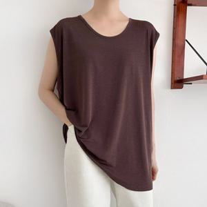 나야홍 / 아이우먼 시원한실키캡소매나시 LDV187M509 빅사이즈